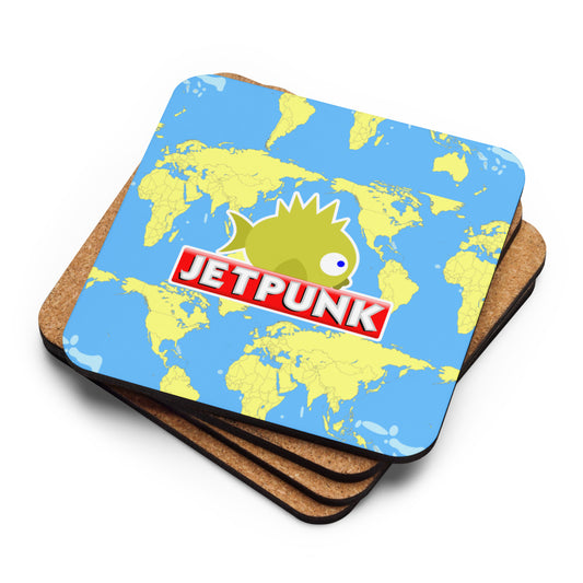 JetPunk World Map Coaster