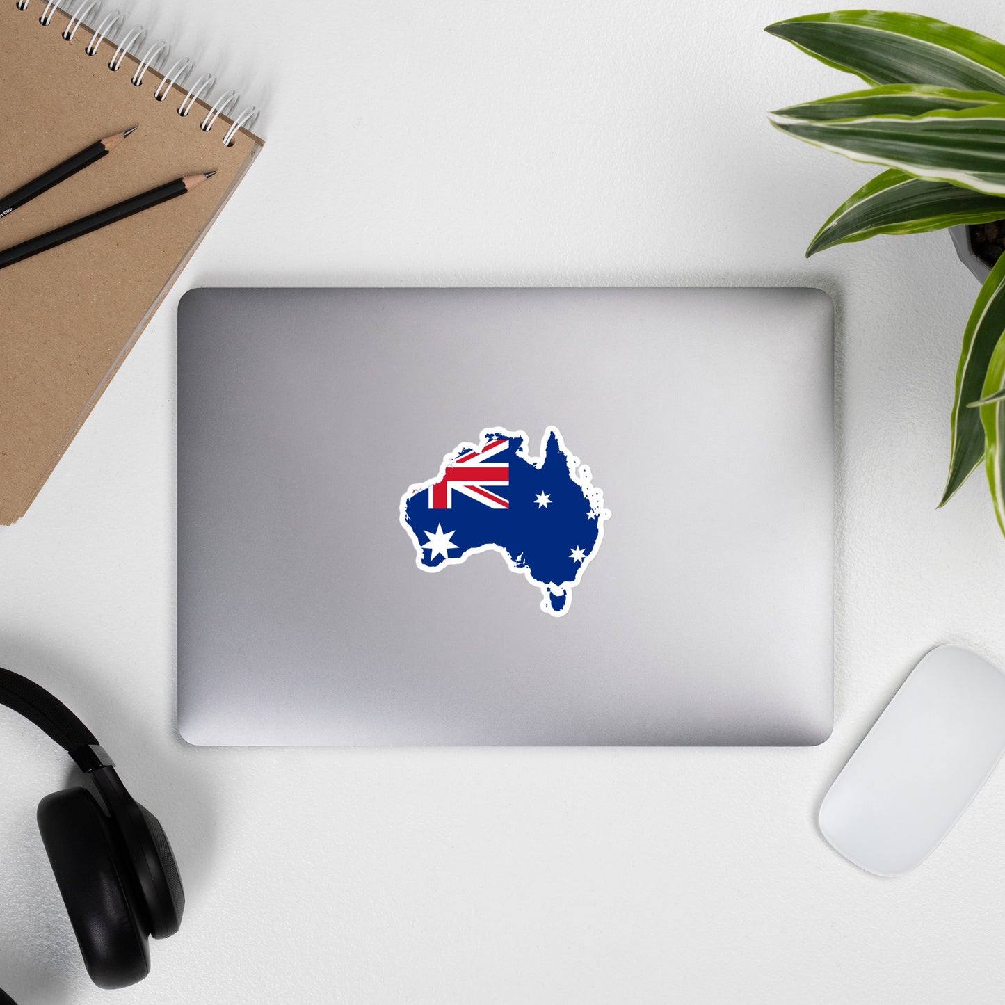 Australia Flag-Shape Sticker