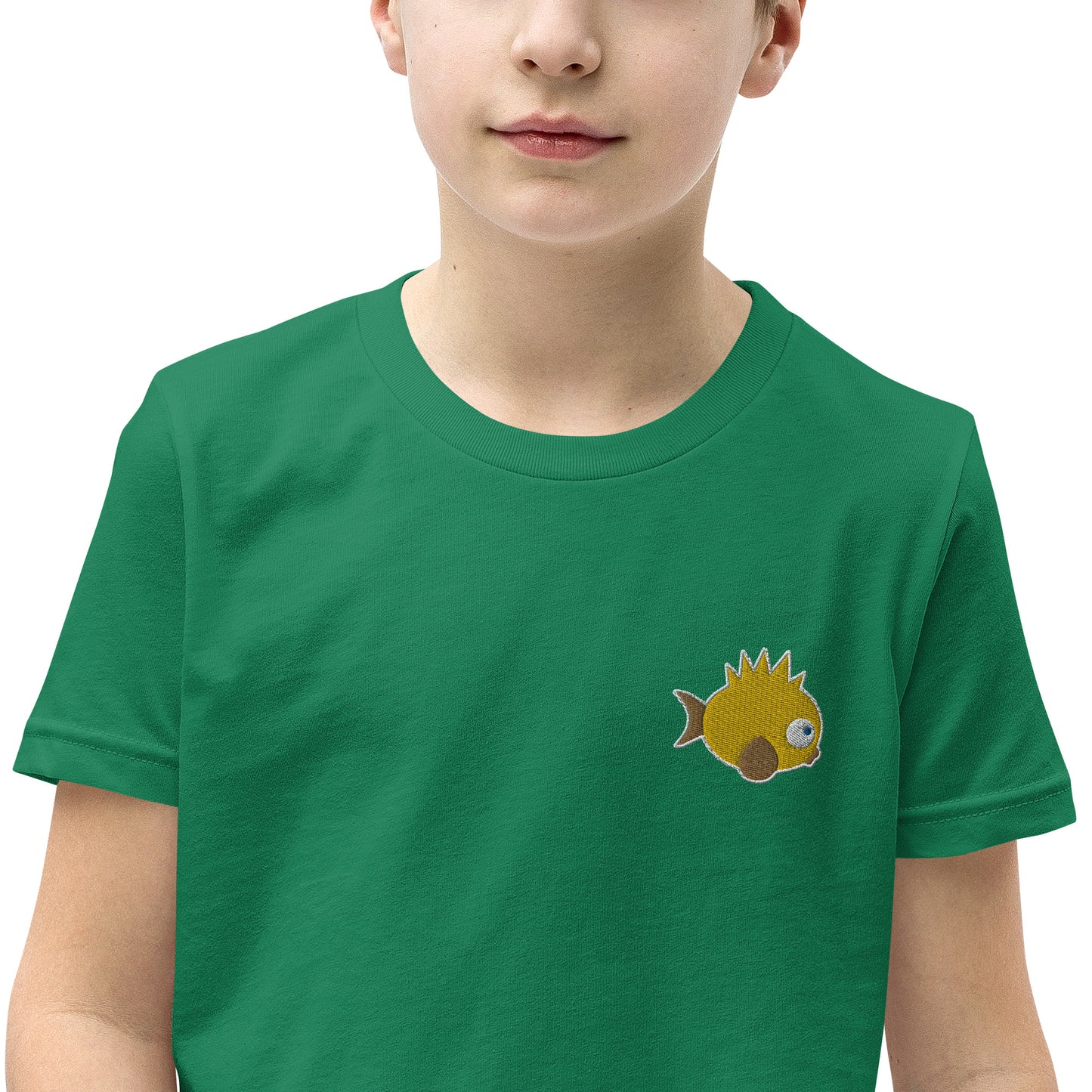 Jeppy the JetPunk Fish Embroidered Youth T-Shirt